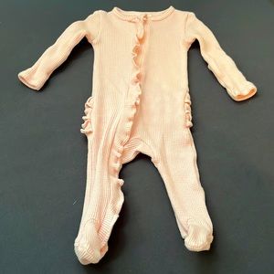 Spearmint Love one piece waffle sleeper